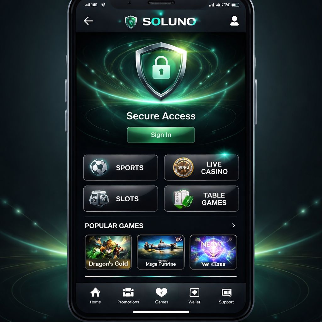 Interfaz de la app SOLUNO para usuarios móviles en México